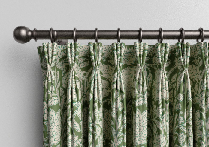 Land & Shore Rowallane, Green - Made to Measure Curtains - Image 11
